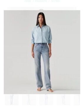 Levi’s 501 Premium ’90s Jeans in a light wash